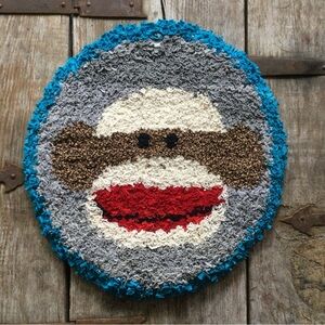 Proddy Handmade Sock Monkey Rug for Kids of all Ages